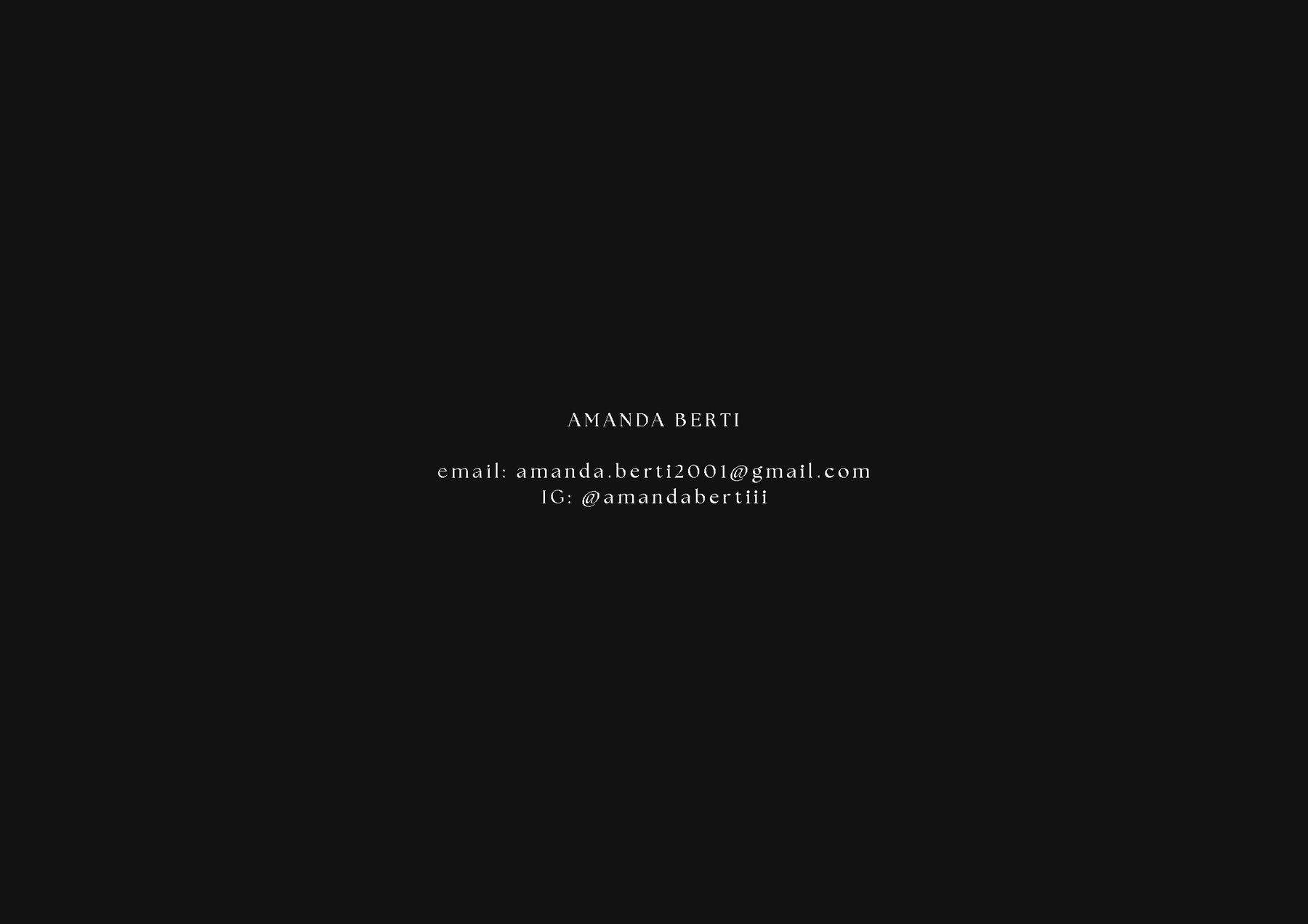 Amanda Berti — tavola 22