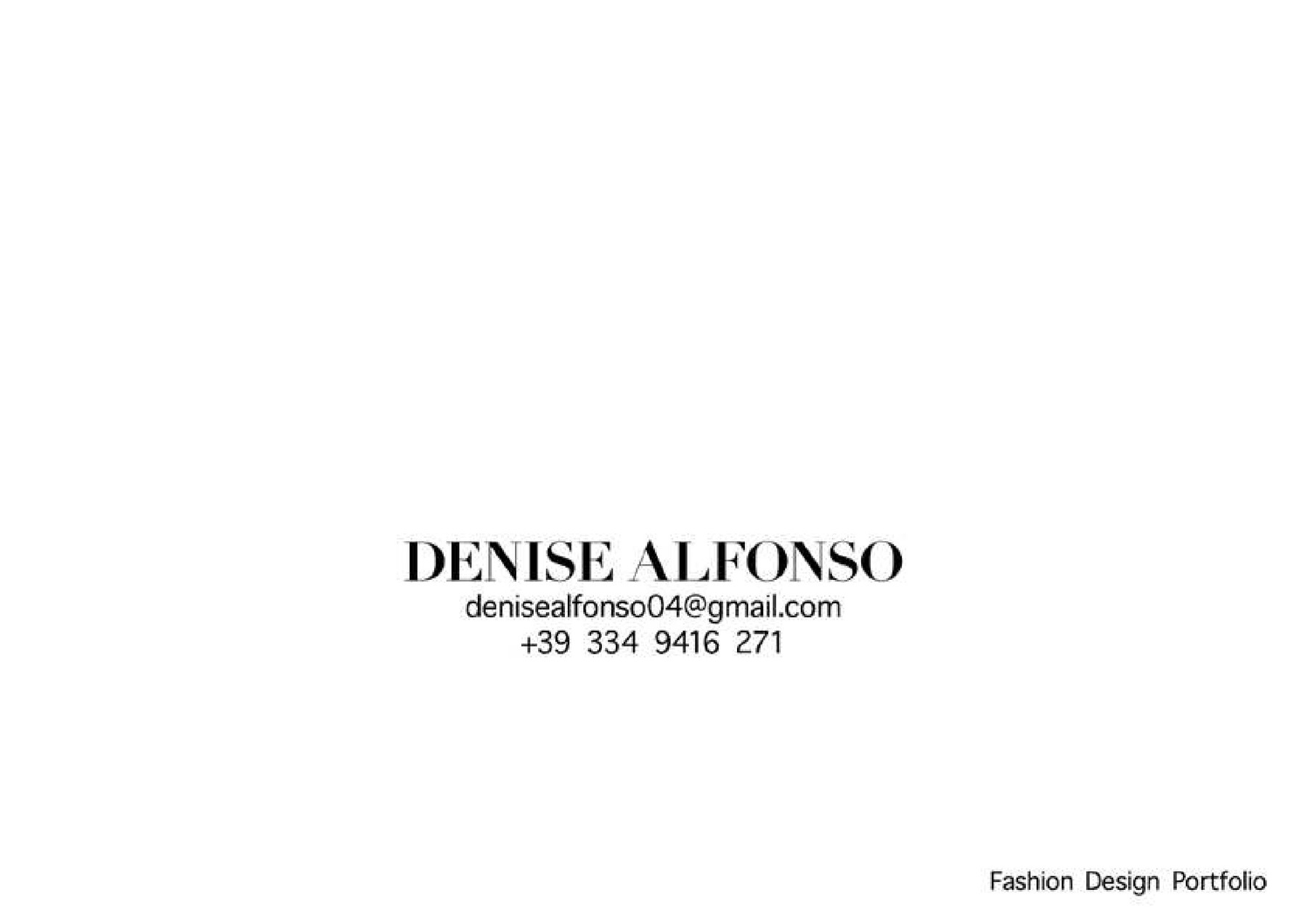 Denise Alfonso — tavola 12