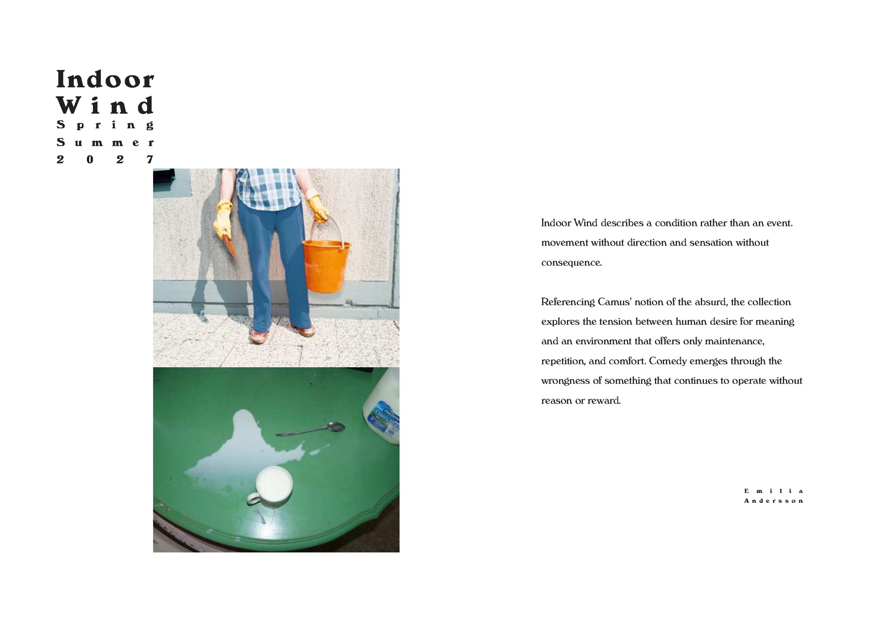 Emilia Andersson — tavola 1