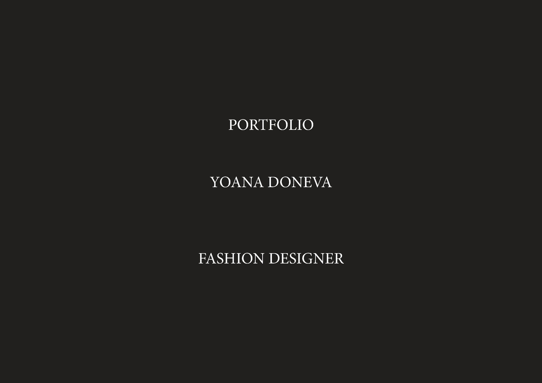 Yoana Biserova Doneva — tavola 1